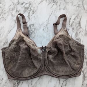 Wacoal Retro Chic Full Figure Underwires Bra 855286 size 34G